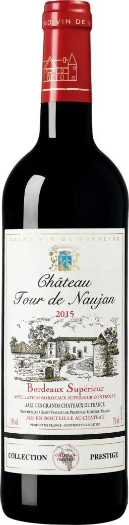 Château Tour de Naujan 2020 flaska